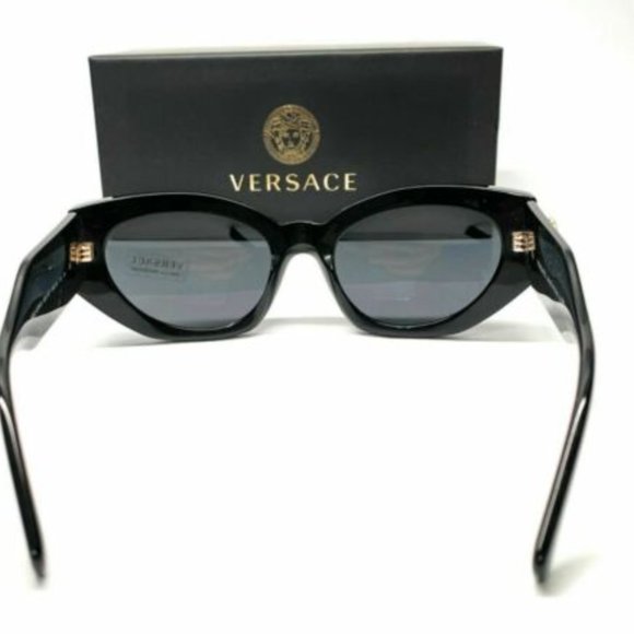 Versace Women\'s Black and Grey Sunglasses! main image 4